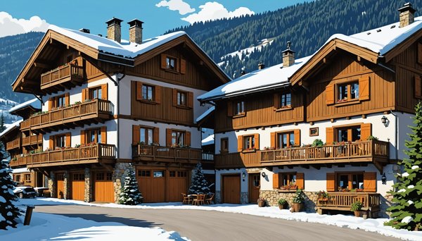 Exceptional properties for sale in les gets, france barnes